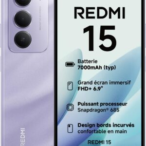 Xiaomi Redmi 15 PÚRPURA