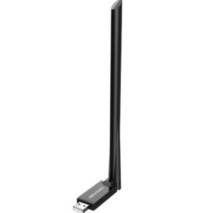 Adaptador Hikvision AX300 Wi-Fi 6 USB 300mbps c/antena en TecnoServiceChuy