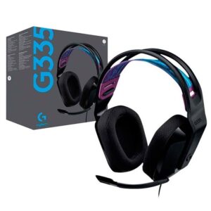 Audífonos Logitech G335 negros gamer en TecnoServiceChuy