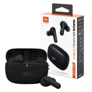 Auricular JBL Wave Beam 2 negro Bluetooth en TecnoServiceChuy