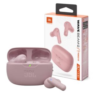 Auricular JBL Wave Beam 2 rosa Bluetooth en TecnoServiceChuy