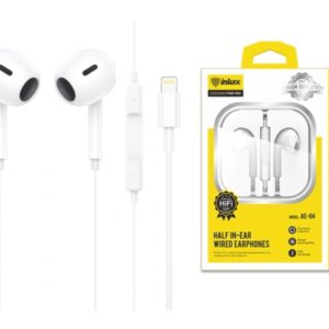 Auriculares Inkax Lightning blanco en TecnoServiceChuy