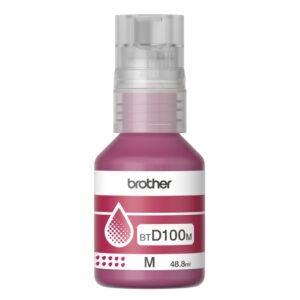 Botella tinta Brother BTD100M Magenta en TecnoServiceChuy