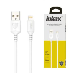 Cable Inkax Lightning 3.1A blanco en TecnoServiceChuy