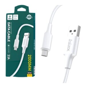 Cable Inkax Micro USB 3.1a 2m blanco en TecnoServiceChuy