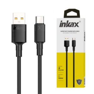 Cable Inkax USB Tipo C 3.1A negro en TecnoServiceChuy