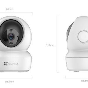 Camara Wifi Ezviz CS-H6c 3MP FHD en TecnoServiceChuy