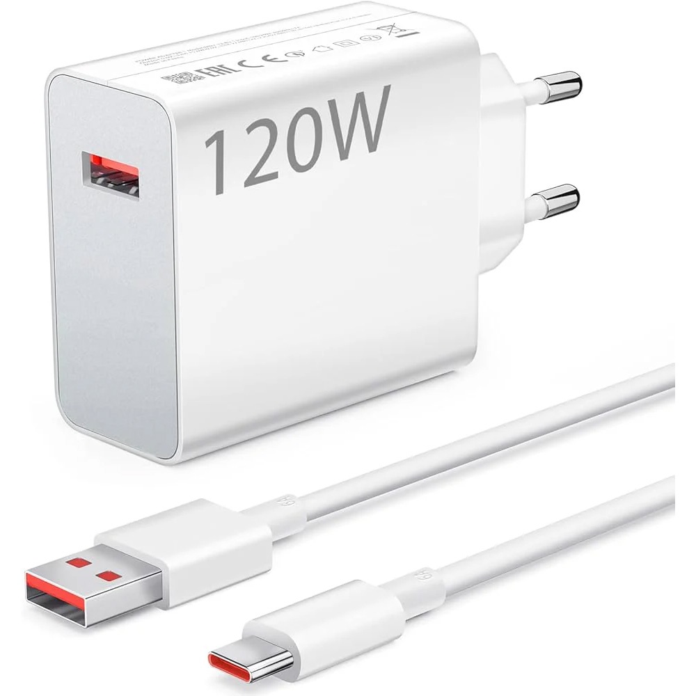 CargadorXiaomi120WHyperChargeCombo Cargador Xiaomi 120W HyperCharge Combo en TecnoServiceChuy