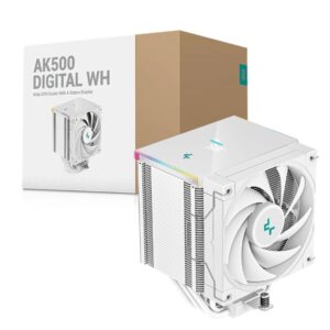 Cooler Deepcool AK500 Digital Blanco en TecnoServiceChuy