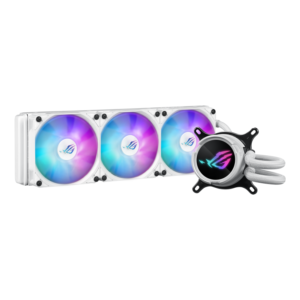 Cooler Liquido Asus ROG Strix LC III 360 ARGB blanco en TecnoServiceChuy
