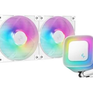 Cooler liquido DeepCool LE240 V2 ARGB Blanco en TecnoServiceChuy