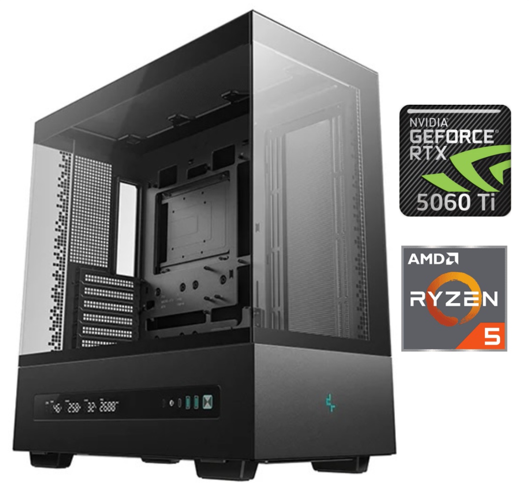 EquipoGamerRyzen58400F16GB1TBNVMeRTX5060Ti8GB Equipo Gamer Ryzen 5 8400F, 16GB, 1TB NVMe, RTX 5060Ti 8GB en TecnoServiceChuy