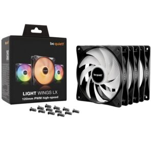Fan be quiet! Light Wings LX 120mm PWM HS x 3 en TecnoServiceChuy