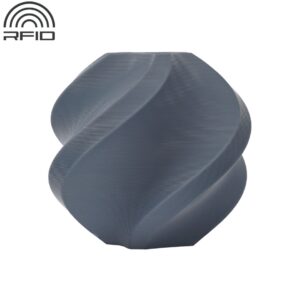 Filamento Bambu Lab PLA Basic gris azulado en TecnoServiceChuy