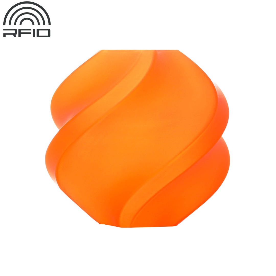 FilamentoBambuLabPLATranslucentnaranja Filamento Bambu Lab PLA Translucent naranja en TecnoServiceChuy