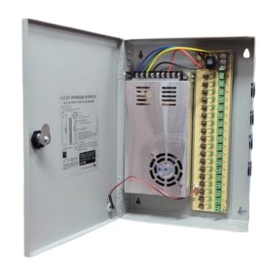 Fuente con Gabinete NRG+ 12v 30a 18 canales en TecnoServiceChuy
