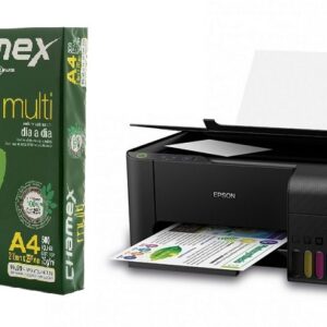 Impresora multifuncion Epson + resma A4 en TecnoServiceChuy