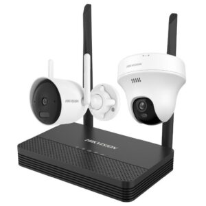 Kit Hikvision NVS Wifi + camaras 2MP y 3MP exterior en TecnoServiceChuy