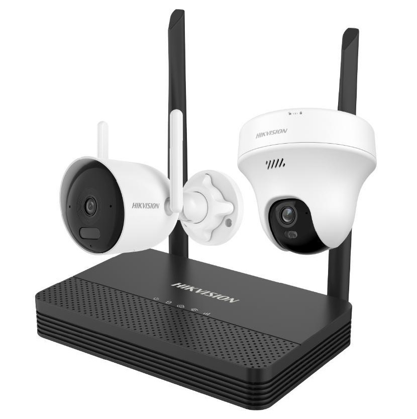 KitHikvisionNVSWificamaras2MPy3MPexterior Kit Hikvision NVS Wifi + camaras 2MP y 3MP exterior en TecnoServiceChuy