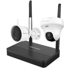 Kit Hikvision NVS Wifi + camaras 4MP y 5MP exterior en TecnoServiceChuy