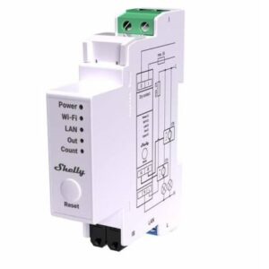 Medidor monofasico Shelly Pro EM-50 PM Wi-fi DIN en TecnoServiceChuy