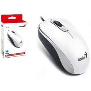 Mouse Genius DX-110 USB blanco en TecnoServiceChuy