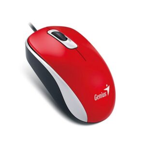 Mouse Genius DX-110 USB rojo en TecnoServiceChuy
