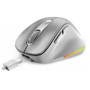 Mouse Genius Ergo 9000S Pro blanco en TecnoServiceChuy
