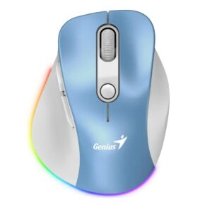 Mouse Genius Ergo 9000S Pro celeste en TecnoServiceChuy