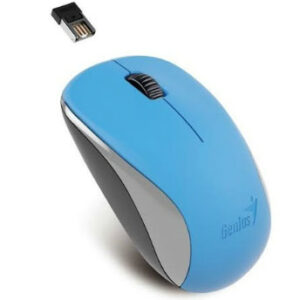 Mouse Genius NX-7000 inalámbrico celeste en TecnoServiceChuy