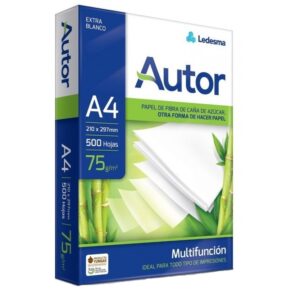 Papel A4 75g Autor en TecnoServiceChuy