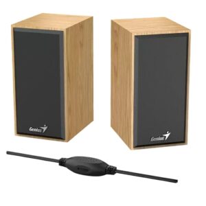Parlante Genius 2.0 SP-HF180 6W USB madera en TecnoServiceChuy