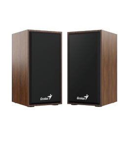 Parlante Genius SP-HF180 6W USB madera en TecnoServiceChuy