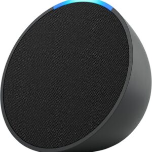 Parlante inteligente Amazon Echo Pop negro en TecnoServiceChuy