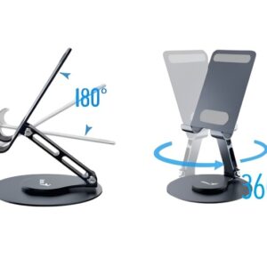 Soporte para celular/tablet Genius gris en TecnoServiceChuy