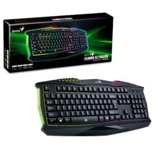 Teclado Genius Scorpion K220 gamer retroiluminado español usb en TecnoServiceChuy