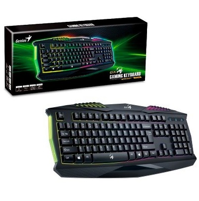 TecladoGeniusScorpionK220gamerretroiluminadoespaolusb Teclado Genius Scorpion K220 gamer retroiluminado español usb en TecnoServiceChuy