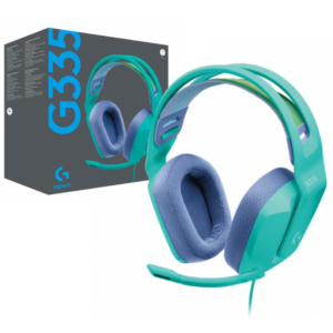 Audífonos Logitech Gamer G335 menta en TecnoServiceChuy