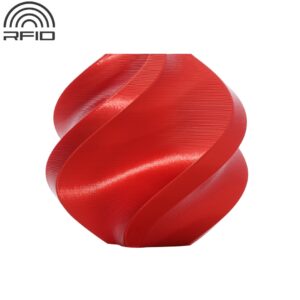 Filamento Bambu Lab PLA Silk+ rojo en TecnoServiceChuy