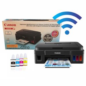 Impresora Canon G3110 + Botellas de recarga extra en TecnoServiceChuy