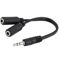 Splitter de audio 3.5mm con cable en TecnoServiceChuy
