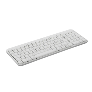 Teclado Logitech K250 blanco inalambrico en TecnoServiceChuy